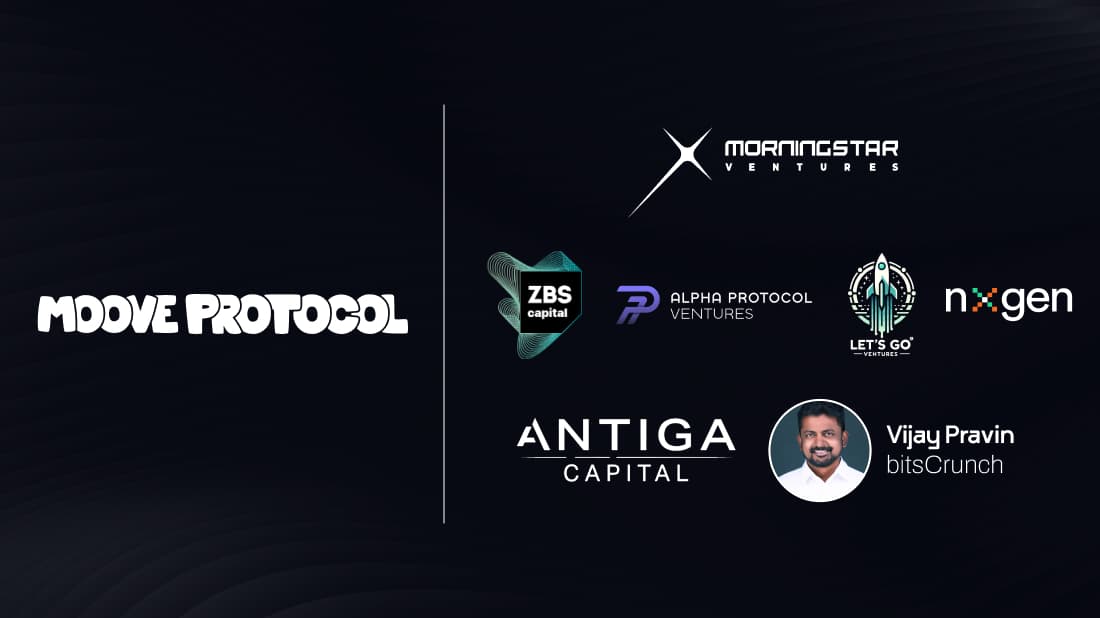Moove Protocol Closes Seed Round Led by Morningstar Ventures