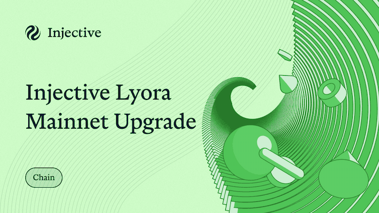 Injective activates Lyora mainnet upgrade introducing dynamic fees predictable gas and core chain enhancements for improved scalability and performance.