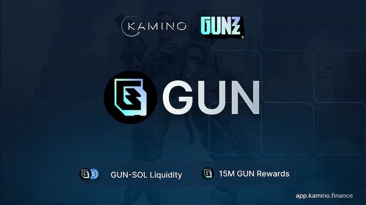 Gunzilla Games launches GUN-SOL Liquidity Vault on Kamino, offering $15M GUN rewards as holders can now provide liquidity on-chain.