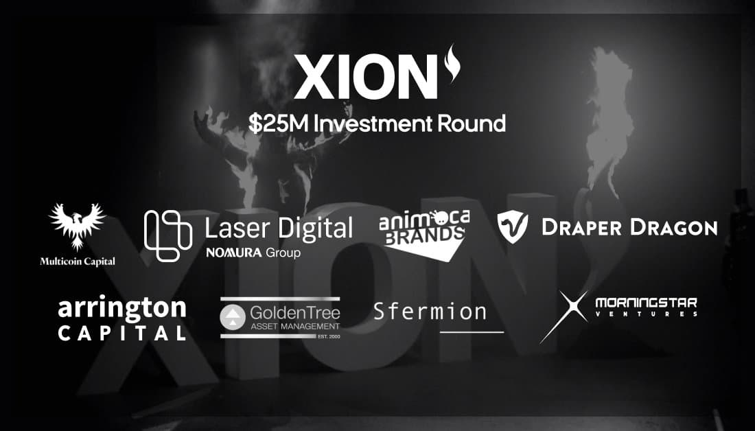 XION Announced $25M in Funding