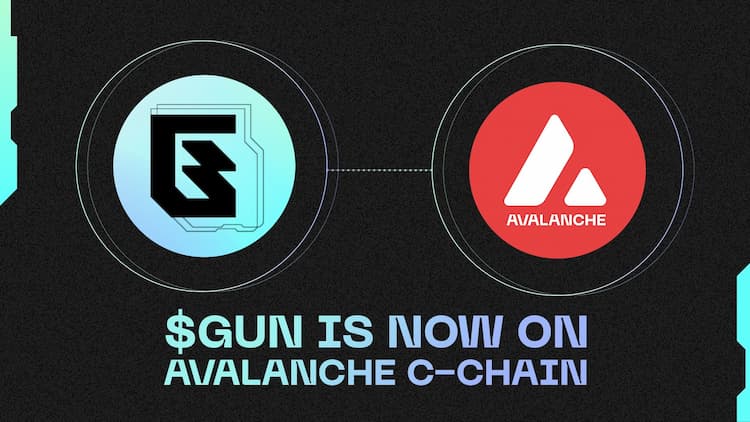 GUNZ $GUN goes multichain, starting with Avalanche C-Chain to boost interoperability and adoption.