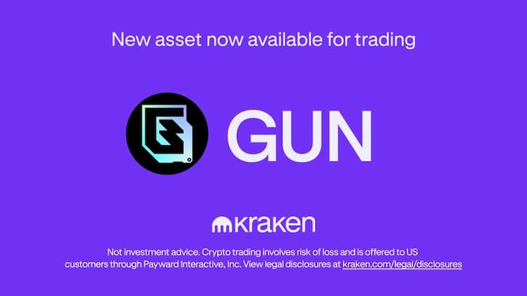 GUNZ lists $GUN on Kraken, expanding access to its Layer 1 gaming blockchain and enabling access to $GUN for US users and traders. ...