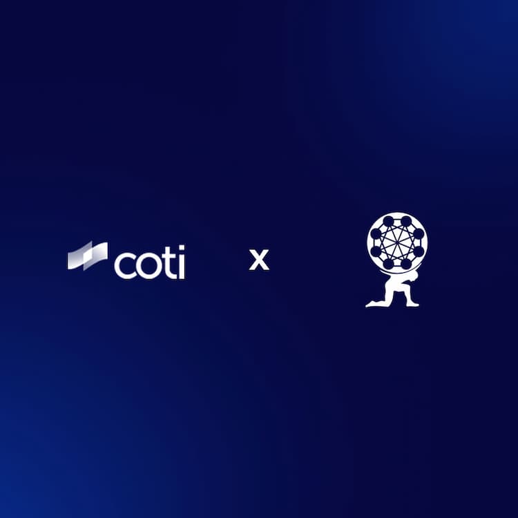 COTI partners with ChainsAtlas to power privacy-preserving, cross-chain AI agents using its encrypted computation.