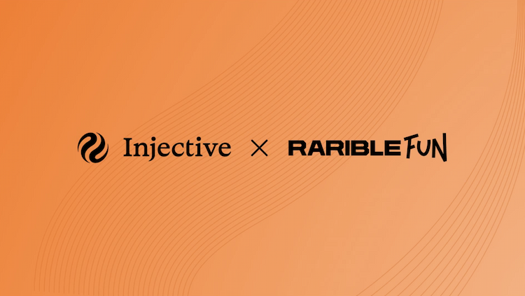 Injective integrates Rarible to offer ultra-fast, low-cost NFT minting to over 1M users, kicking off with a free commemorative NFT drop.