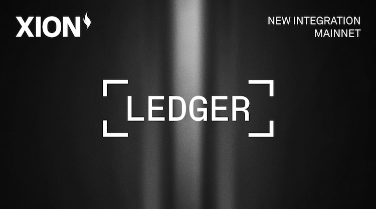 XION integrates with Ledger to expand its ecosystem access to over 6 million users through native wallet support.