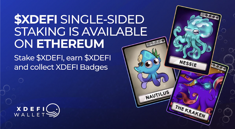 Xdefi Wallet launches gamified staking model powered by NFTs.