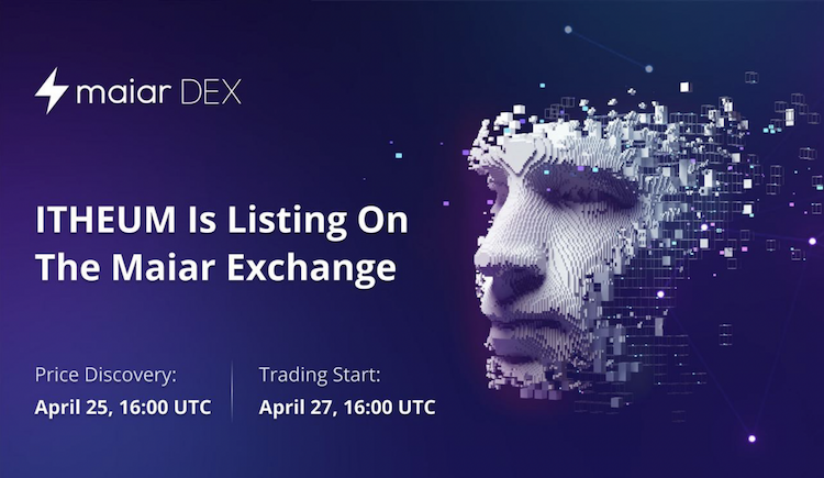 $ITHEUM gests listed on the Maiar DEX.